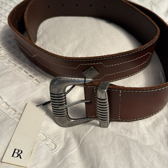 Banana Republic Heritage Etched Buckle Waist Belt Large - Picture 5 of 13
